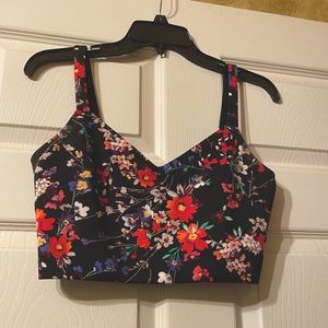 Express Floral Crop Top